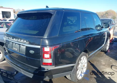 2016 Land Rover Range Rover 3.0L V6 Supercharged Hse z USA, uszkodzony, nr VIN SALGS2PF1GA287733